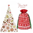 thumbnail image 5 of Christmas Gift Bag Drawstring Cute Portable Storage Candy Bag Packaging Non-woven Bags, 5 of 6
