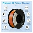 thumbnail image 2 of Silk PLA Filament 1.75mm 3D Printer Filament, No-Tangling Strong Bonding Overhang Performance For FDM & FFF 3D Printers ,Easy to Use, 2 of 6
