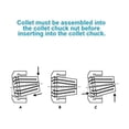 thumbnail image 4 of Pro-Series Pro-Series MT3 ER-32 Collet Chuck With 1/2-13" Drawbar End 3901-5078, 4 of 4