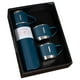 thumbnail image 1 of Taza térmica de viaje, vaso de acero inoxidable con tapa, recipiente hermético para bebidas frías y calientes, ideal para el transporte a la oficina (azul oscuro)., 1 of 9