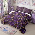 thumbnail image 3 of Manfei Boho Blossom Twin Quilt Set 2 Pieces,Vintage Damask Twin Coverlet Set,1 Bedspread and 1 Pillowcase, 3 of 7