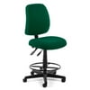 Adjustable Posture Task Chair with Drafting Kit (Green)