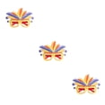 thumbnail image 4 of Ounissouiy DIY Plume anteojos marco carnaval decorativo puesta en escena mascarada decoración fiesta favores gafas Plume Type1 NO1, 4 of 6