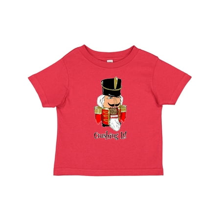 

Inktastic Crushing It! Nutcracker Gift Toddler Boy or Toddler Girl T-Shirt