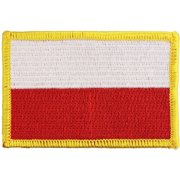 Poland Rectangular Patch (Plain)