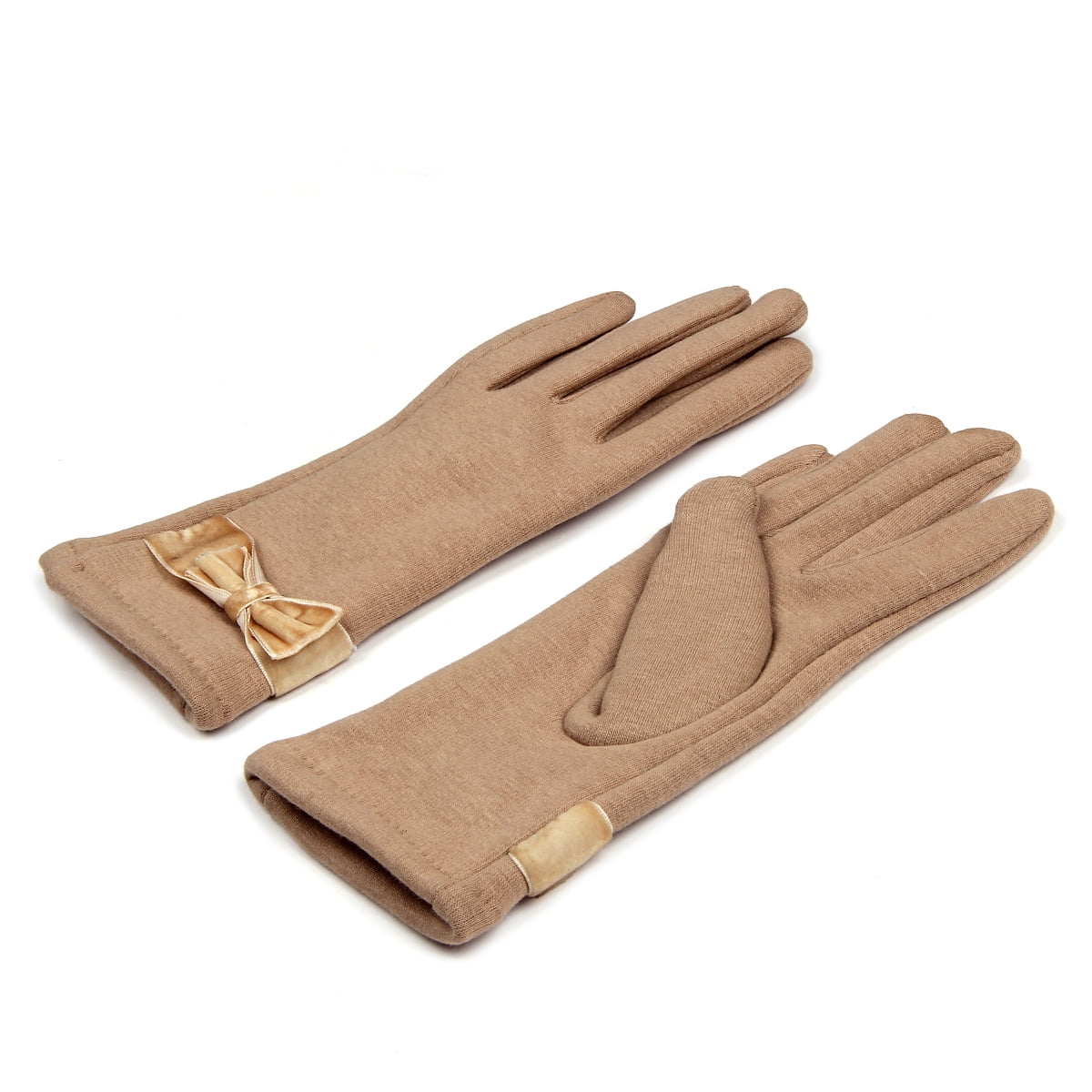 Autumn/winter pure wool thread gloves for men and women Damen Accessoires Handschuhe Pure Handschuhe 
