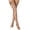 Brown, variant on Women's Opaque Oil Shiny Lace Thigh High Stocking Lace Top Thigh High Sheer Stockings Over Knee Silk Tights Shaping Sockings Black