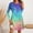 Multicolor-1, variant on Jjayotai Women's Casual Long Sleeve T-shirt Dress, Knee Length Loose Dresses, Flowy Swing Dress Multicolor XXL