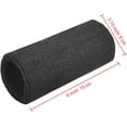 thumbnail image 3 of PinesC 6 Inch Wrist Sweatband Sport Wristbands Elastic Athletic Wrist Bands for Sports 2 Pieces Black, 3 of 5