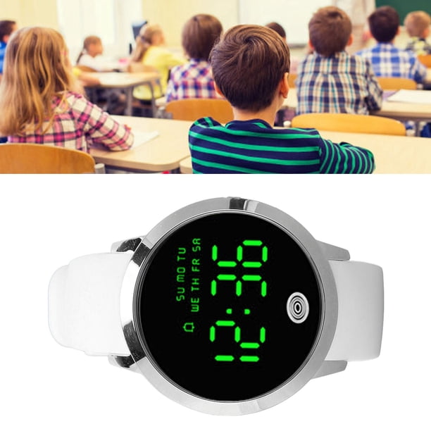 Reloj Digital, Pantalla Redonda A Color, Reloj Retroiluminado A Prueba De Golpes Para Hombres, Elegante Para El Trabajo