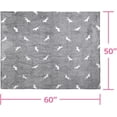 thumbnail image 7 of Glow in The Dark Blanket Unicorns Gifts, Birthday Gifts for Kids 60 x 50in, 7 of 7