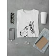 thumbnail image 3 of Sketch Of Great Dane T-Shirt Men -Image by Shutterstock, Male 3X-Large, 3 of 4
