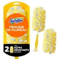 thumbnail image 2 of Swiffer Duster Kit with Short Handle, Heavy Duty Dusting Starter Kit with, 2 of 12