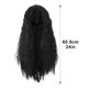 thumbnail image 3 of Peluca sintética negra de moda Pelucas onduladas rizadas largas Pelucas completas naturales para las mujeres, 3 of 7