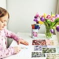 thumbnail image 3 of juego de pegatinas de flores para libros, pegatinas estéticas vintage, pegatinas para planificadores de álbumes de recortes., 3 of 7