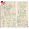 NOAA Chart 12378: Connecticut River Bodkin Rock to Hartford 21.00 x 21.66 (Small Format Waterproof)