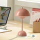 thumbnail image 3 of Lámpara de escritorio, lámpara decorativa para dormitorio, lámparas de mesa LED recargables por USB para habitación y cafetería, 3 of 6