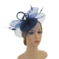 thumbnail image 2 of Ladies Flower Veil Fascinators Cocktail Tea Party Wedding Headwear, 2 of 8