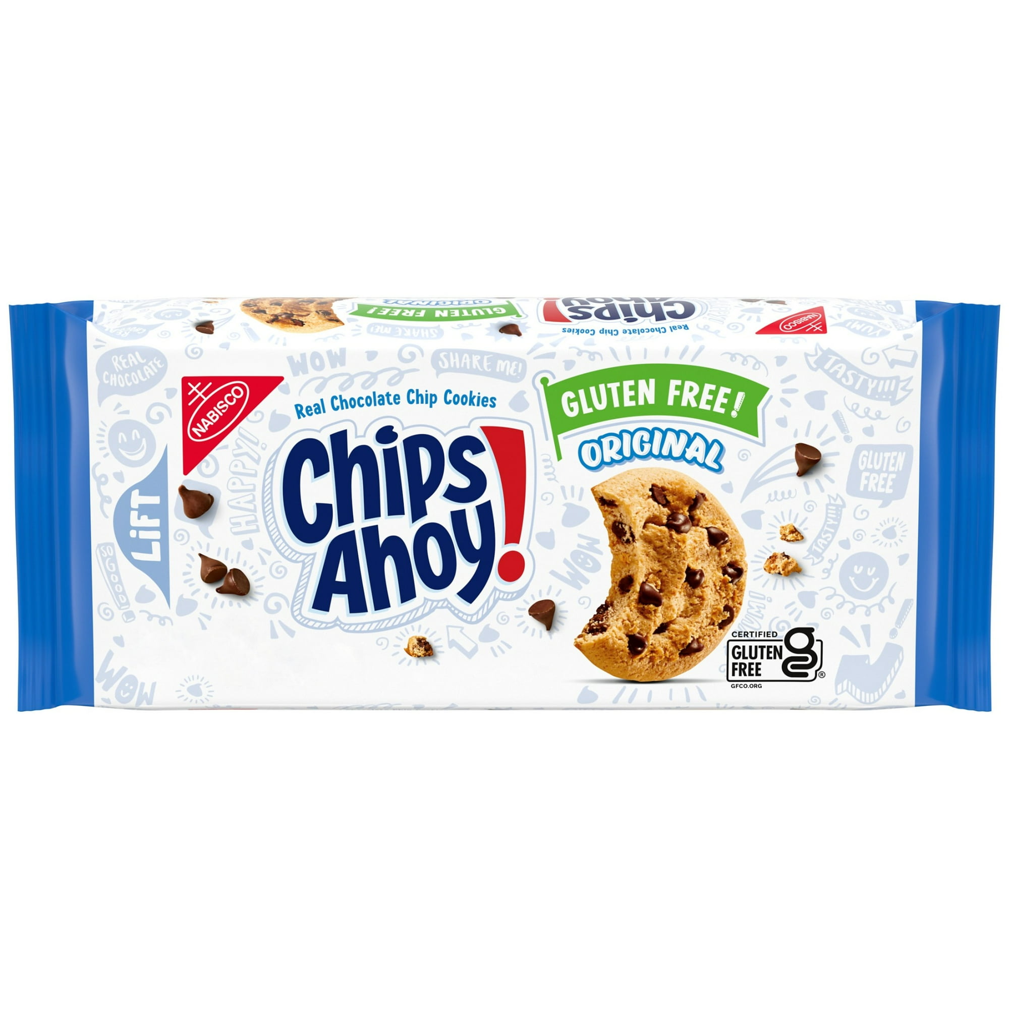 CHIPS AHOY! Original Crunchy Gluten Free Chocolate Chip Cookies, 9.31 oz