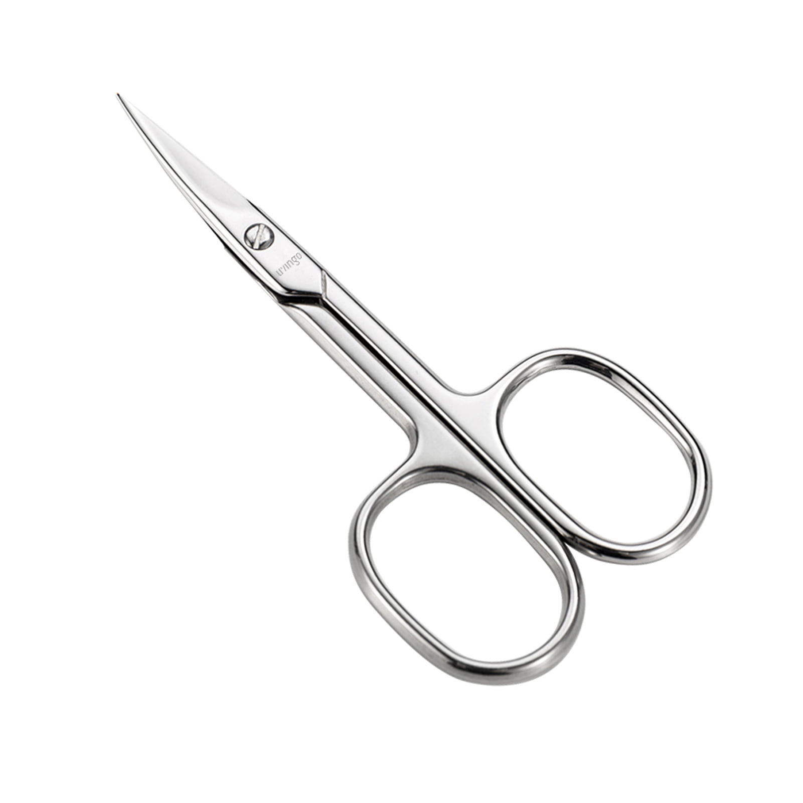 LIVINGO Curved Blade Nail Scissors, Manicure Cuticle Pedicure Grooming 3.5'