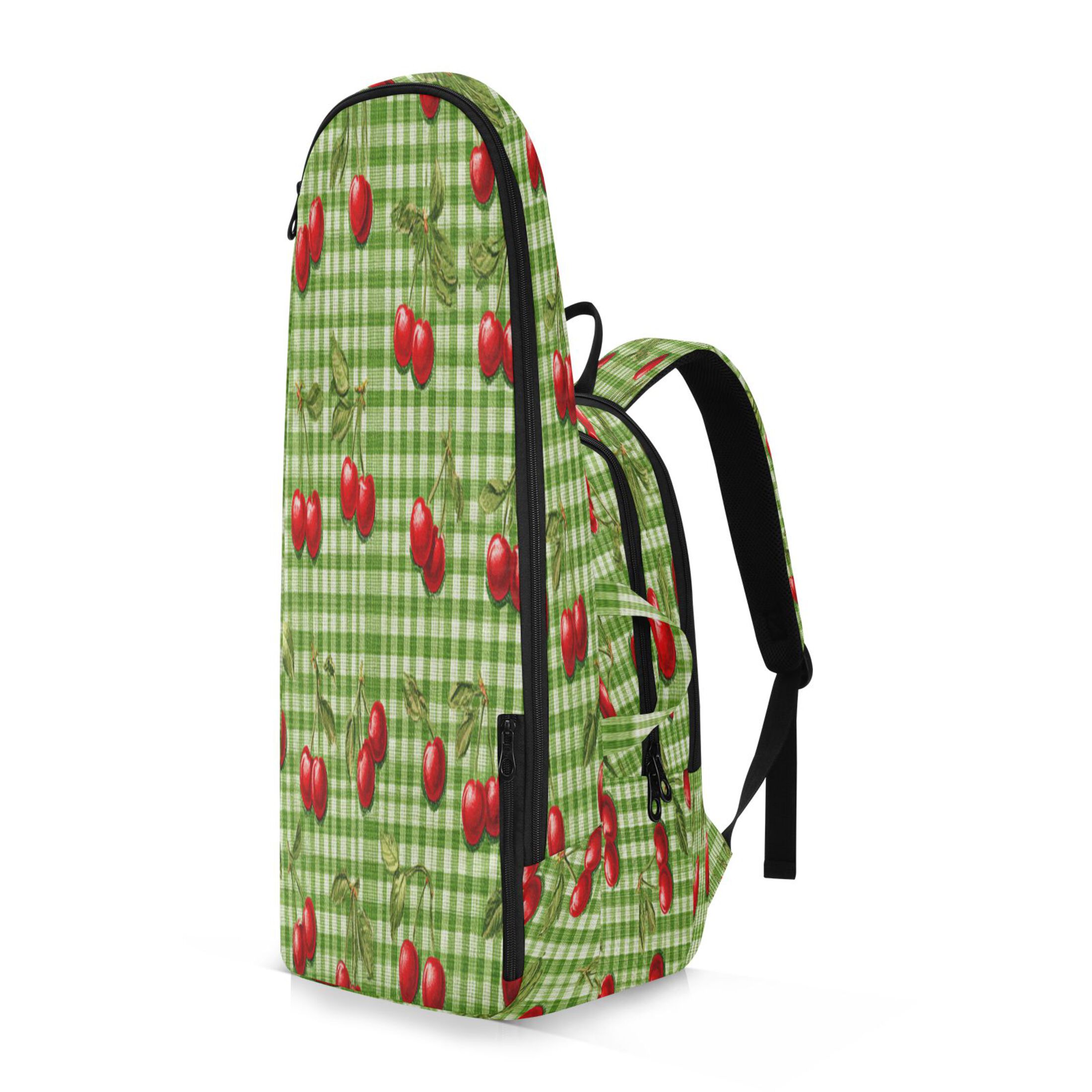2 Racquet Holder Tennis Backpack Tennis Racket Covers Gym Bags Inspiration Cherry Painting