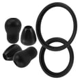 thumbnail image 3 of Shisuyan 2 Sets Stethoscope Diaphragm Stethoscope Earplug Stethoscope Parts Stethoscope Ear Tips, 3 of 8