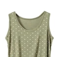 thumbnail image 5 of jjayotai Plus Size Tank Tops for Women Polka Dots Sleeveless Tops Crew Neck Shirts Summer Casual Basic Going out Tanks, 5 of 6