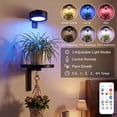 thumbnail image 3 of Rechargeable Grow Light 3 Pack, Full Spectrum LED, Magnetic Plant Light for Indoor, 6500K, Stepless Dimming with Timer Remote, for Shelf, 3 of 7
