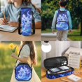 thumbnail image 3 of Yspwyqan Cosmic Galaxy Axolotl 4Pcs Backpack Set with Lunch Box Pencil Case Water Bottle, 17 Inch Lightweight Daypack for Elementary Middle School Travel, 3 of 7
