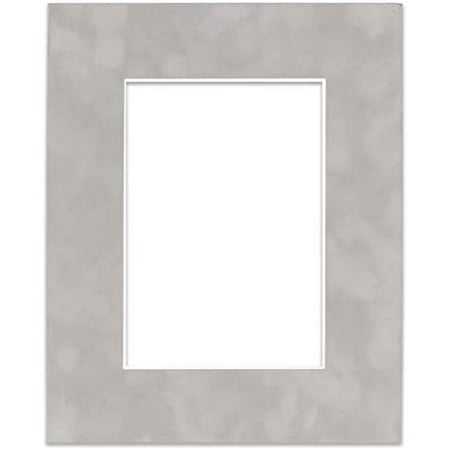 

8X10 Mat Bevel Cut For 5X8 Photos - Acid Free Light Suede ecut Matboard Baing Board And S Seal Photo Mat Bag - For tures Photos Framing - 4-Ply in