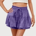 thumbnail image 7 of frariair ​Athletic Flowy Skort For Women Secure Built-In Compression Shorts With Breathable Fabric For Sports And Leisure Activities​ Purple, 7 of 7
