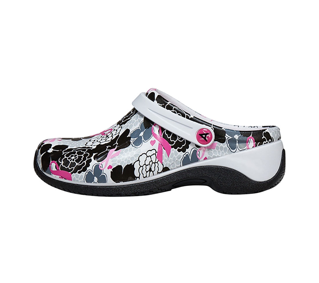 clogs with backstrap