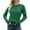 Green, variant on Classic Cable Knit Sweaters Womens Long Sleeve Lightweight Soft Pullover Sweater Dressy Casual Fall Basic Tops Light Blue, S