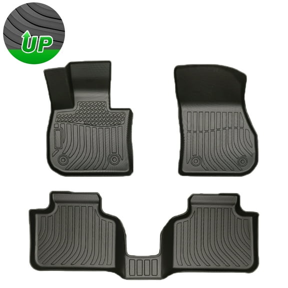 Canvcle Floor Mats and Cargo Liner Fit for BMW X1 2023 2024 2025 All Weather Floor Mat X1 Accessories Heavy Duty Carpet Protection