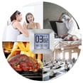 thumbnail image 5 of Temporizador de cocina digital magnético con pantalla LED., 5 of 5