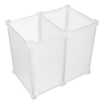 NIAIZEK Sturdy Plastic Chest Freezer Organizer Bins with Easy Installation for Refrigerator