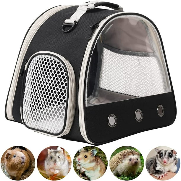 Guinea Pig Carrier, Small Animal Bird Rat Turtle Carrier Bag, African
