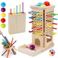 thumbnail image 1 of Juegos de mesa de madera Britik Montessori para niños de 3 a 8 años, 1 of 9