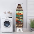 thumbnail image 3 of HELLHERO Ironing Board Covers 3 Fasteners Elastic Edge Iron Dust Cover for Home, Desert Landscape Pattern, 3 of 5