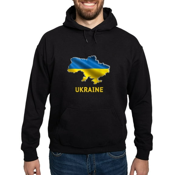 CafePress - Cool Ukraine Flag Ukrainian Pride Nativ Sweatshirt - Pullover Hoodie, Classic, Comfortable Hooded Sweatshirt