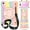 Colorful#Rosegold, variant on iPad Mini Case 5th/4th Generation,360° Rotating Multi-Functional Handle-Kickstand Shockproof Cover Silicone Rubber PC & Shoulder Strap & Pencil Holder for iPad Mini 5 / 4, Colorful#Purple