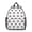 Gray Cat and, variant on Black Cat and Dot Pink Pattern Backpack for School, Cute School Bag with Adjustable Shoulder Straps and Padded Back, 13.8"x11.4"x6"