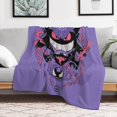 thumbnail image 7 of Pokemon Gengar Throw Blanket Cute Flannel for Boys Girls Men Women, 7 of 7