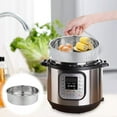 thumbnail image 4 of 1Pc Steamer Basket Stainless Steel Steaming Rack Kitchen Mesh Food Steamer, 4 of 6