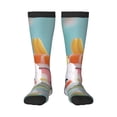 thumbnail image 1 of Fotbe Kawaii Sushi Characters Delight Calcetas Divertidas Estampadas para Hombre y Mujer, Calcetas de Algodón hasta la Rodilla para Caminar, Correr, Enfermería y Embarazo, 1 of 6
