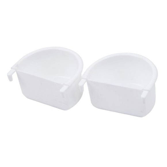 2x plato de alimentación para pájaros, comedero para jaula de pájaros, bandeja para comida para pájaros, comedero para jaula de loros para , 74 cm x 63 cm x 39 cm