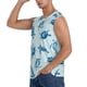 thumbnail image 3 of Fotbe Turtle Men's Camiseta sin Mangas Estampada para Hombres, Playera Casual para Gimnasio, Entrenamiento, Playa-Small, 3 of 7