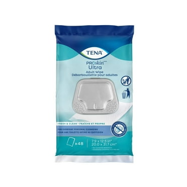 TENA ProSkin Ultra Adult Wipes, 48 ct