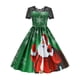 thumbnail image 1 of Vestido de fiesta de Navidad para mujer, vestido Vintage de encaje de manga corta para invierno, ropa de noche de Navidad elegante 2022, 1 of 5