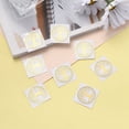 thumbnail image 4 of Pegatinas autoadhesivas de latón para scrapbooking, manualidades con resina epoxi, patrón de árbol de la vida, dorado, 30 mm, 4 of 4